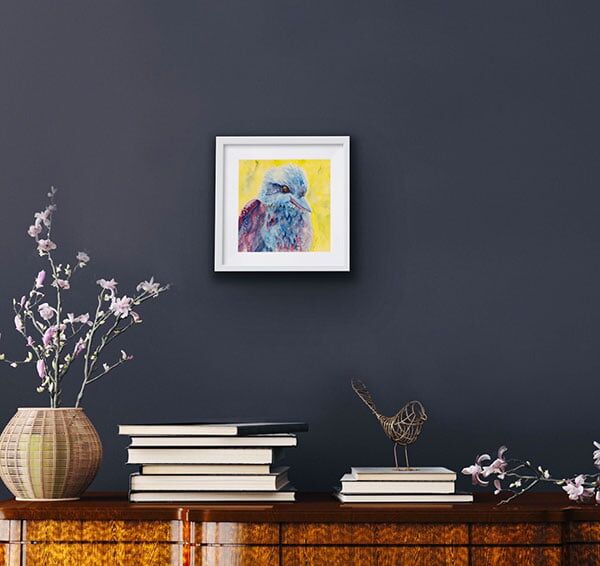 comfy kookaburra - in situ 1