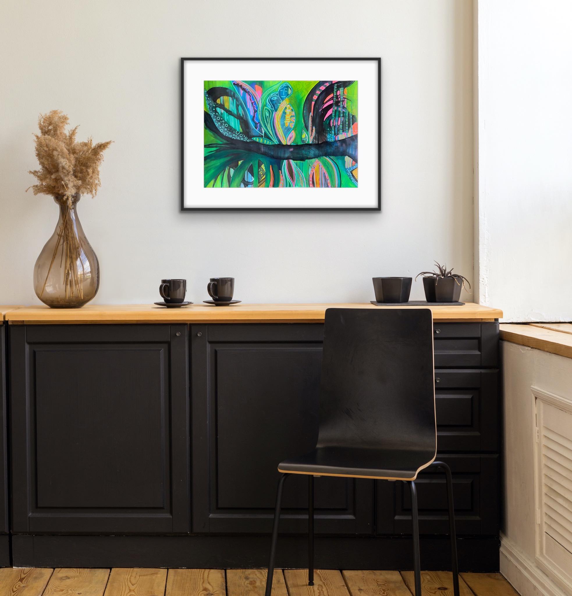 show yourself watercolour artwork