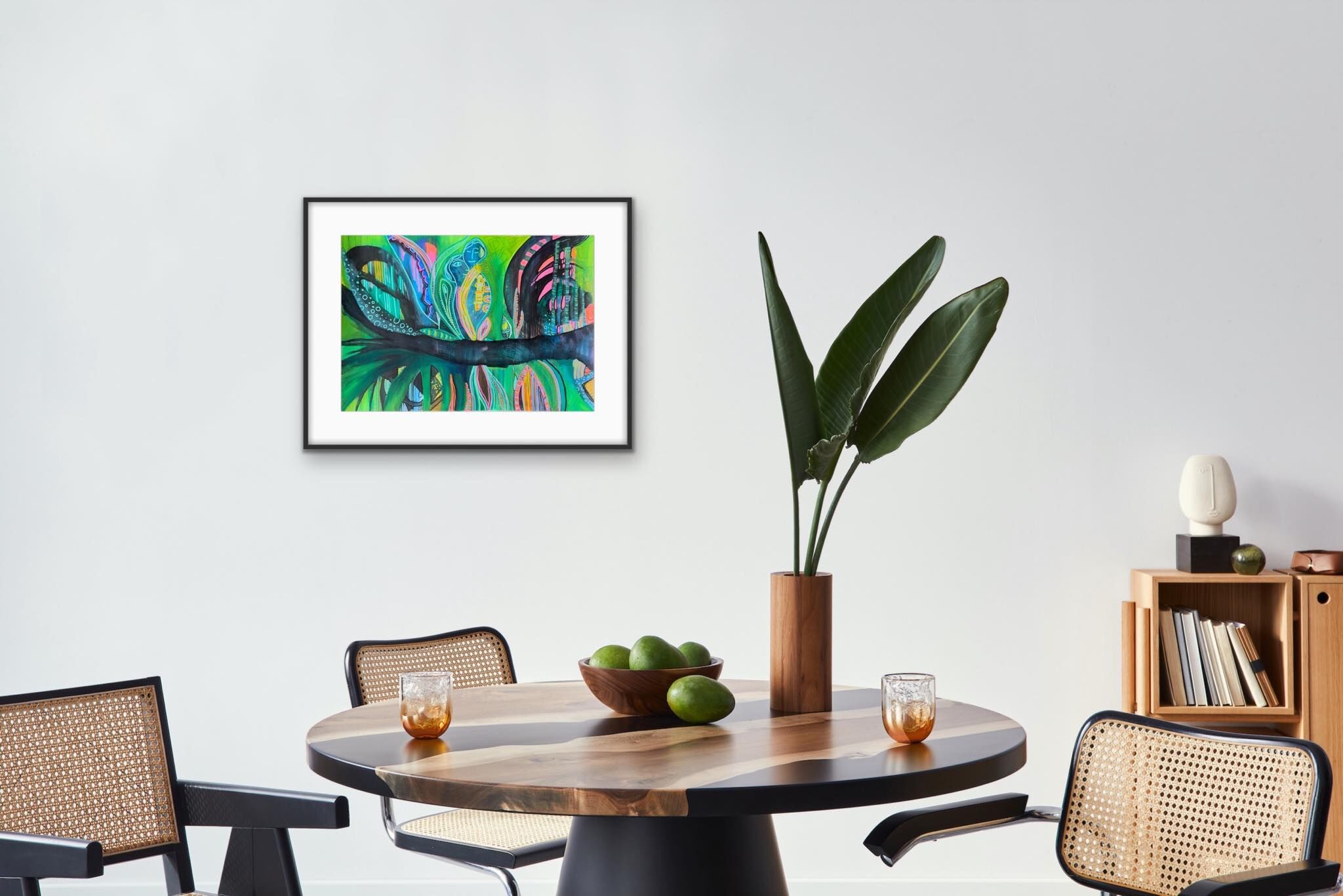 show yourself watercolour painting