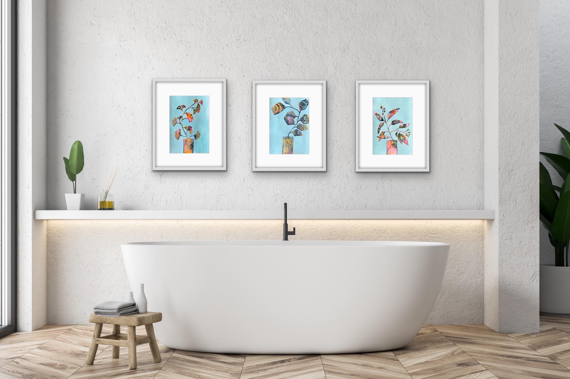 leaves of the day triptych