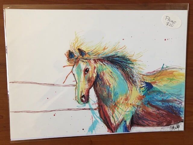 Horse Art Print