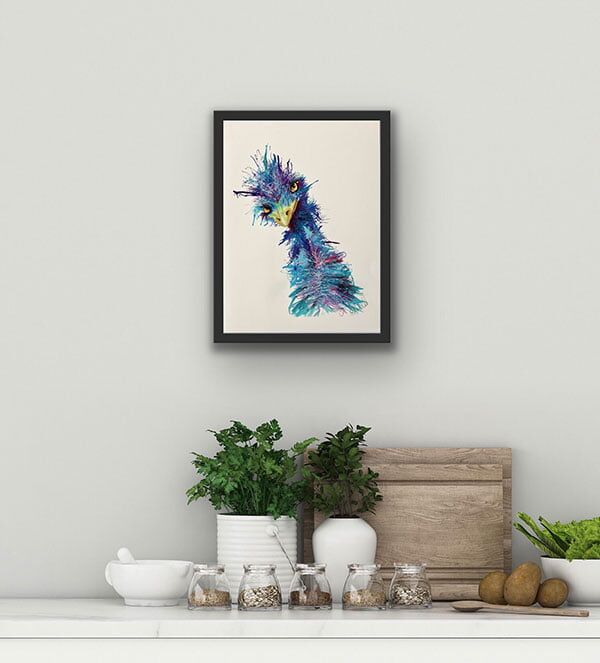 Emuliscious art print