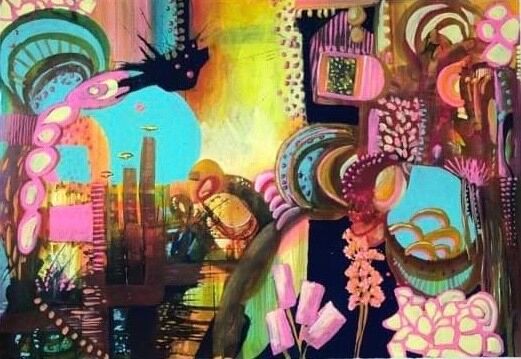 see beauty in all things original artwork