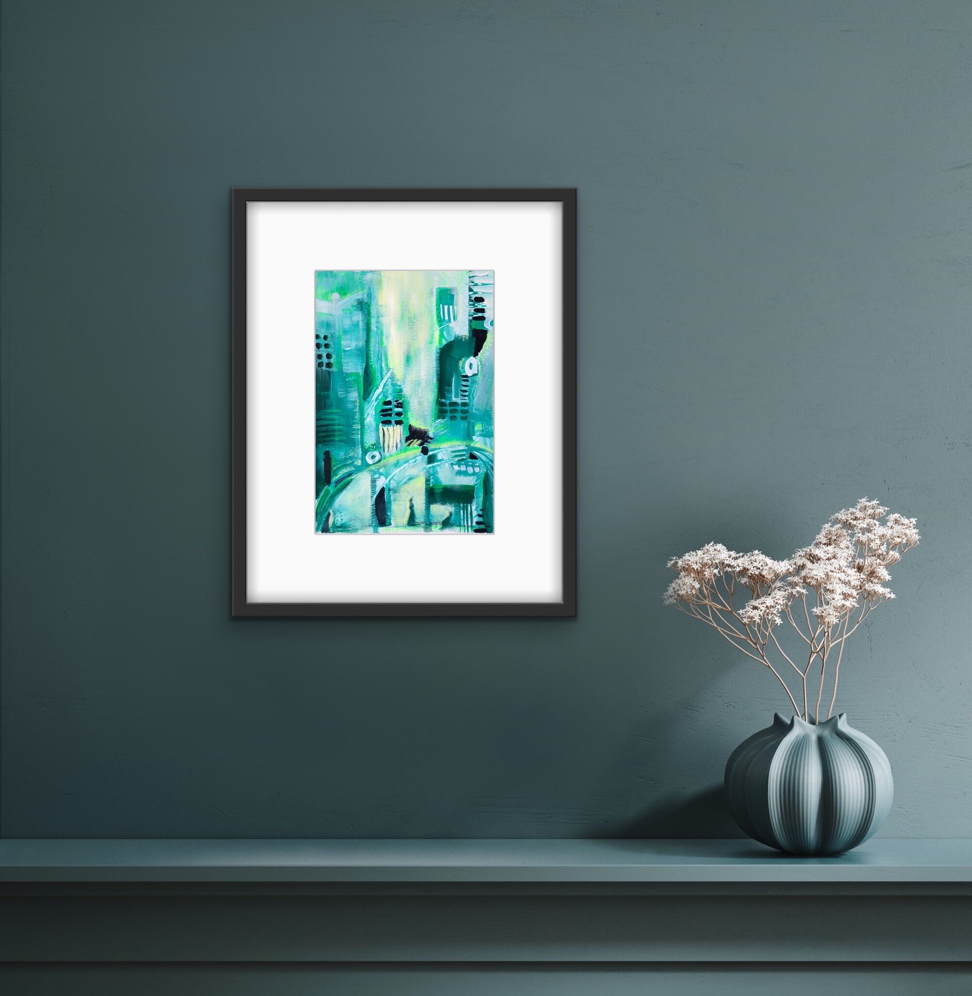 under the bridge original paper artwork